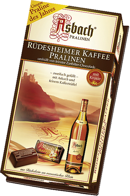 Asbach Pralines infused with Coffee - 150g/5.3 oz